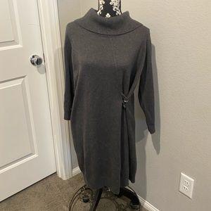 Lucy wrap sweater dress